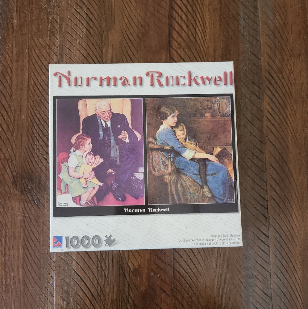 🎈2/$15 Norman Rockwell puzzle